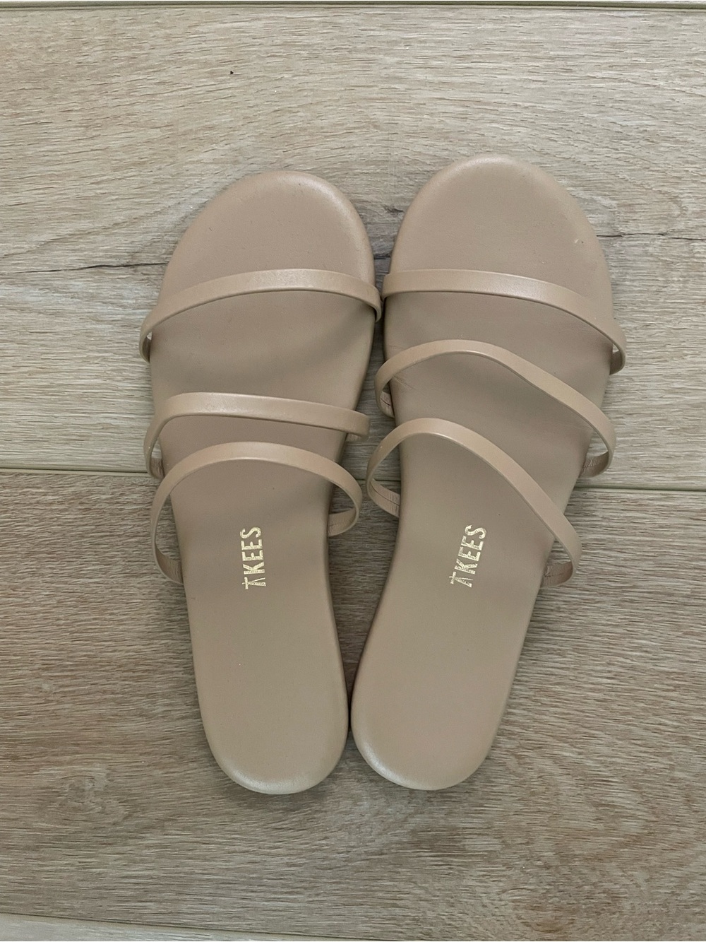 TKEES - Emma in Cocobutter/Beige Sandals